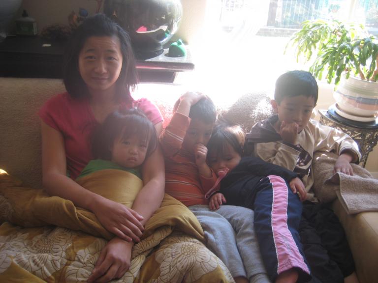 with 4grandchildren 133.JPG