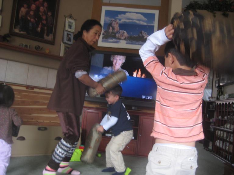 with 4grandchildren 157.JPG