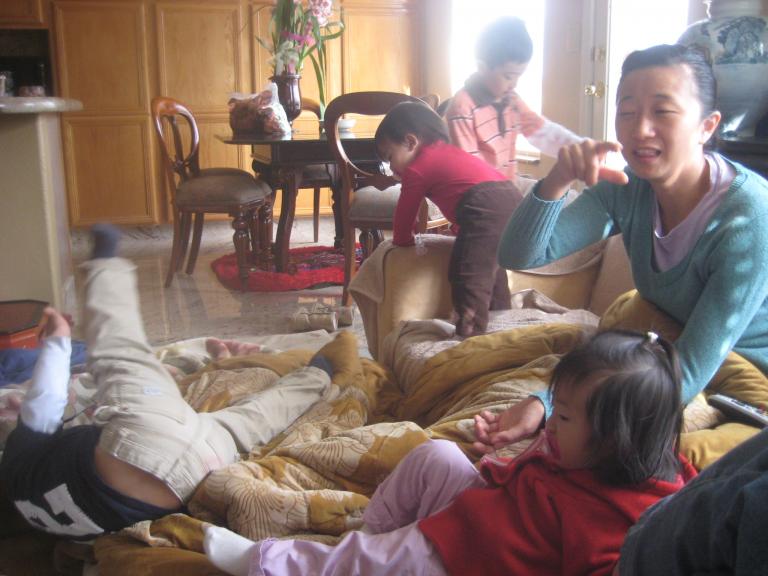 with 4grandchildren 184.JPG